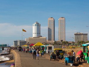 Colombo walk along Galle Face