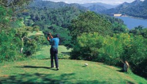 The utterly scenic Victoria Golf and Country Resort near Kandy. 